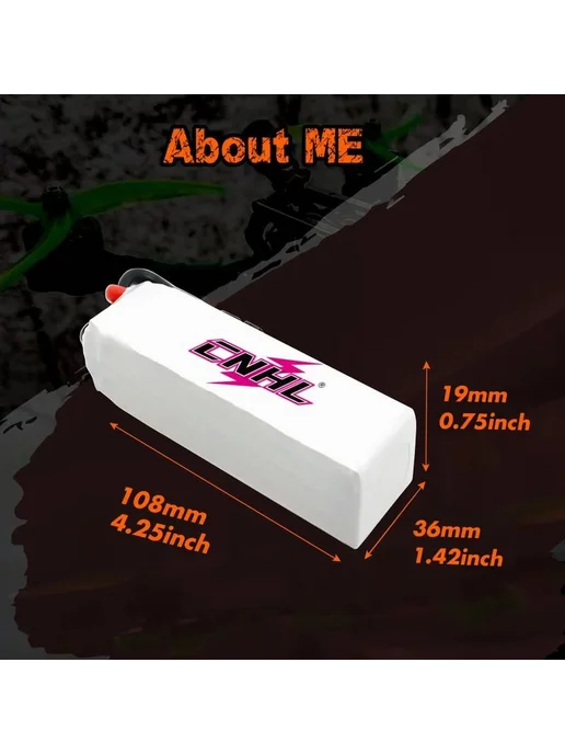 CNHL 2S 7 4V 2200mAh 70C XT60 2